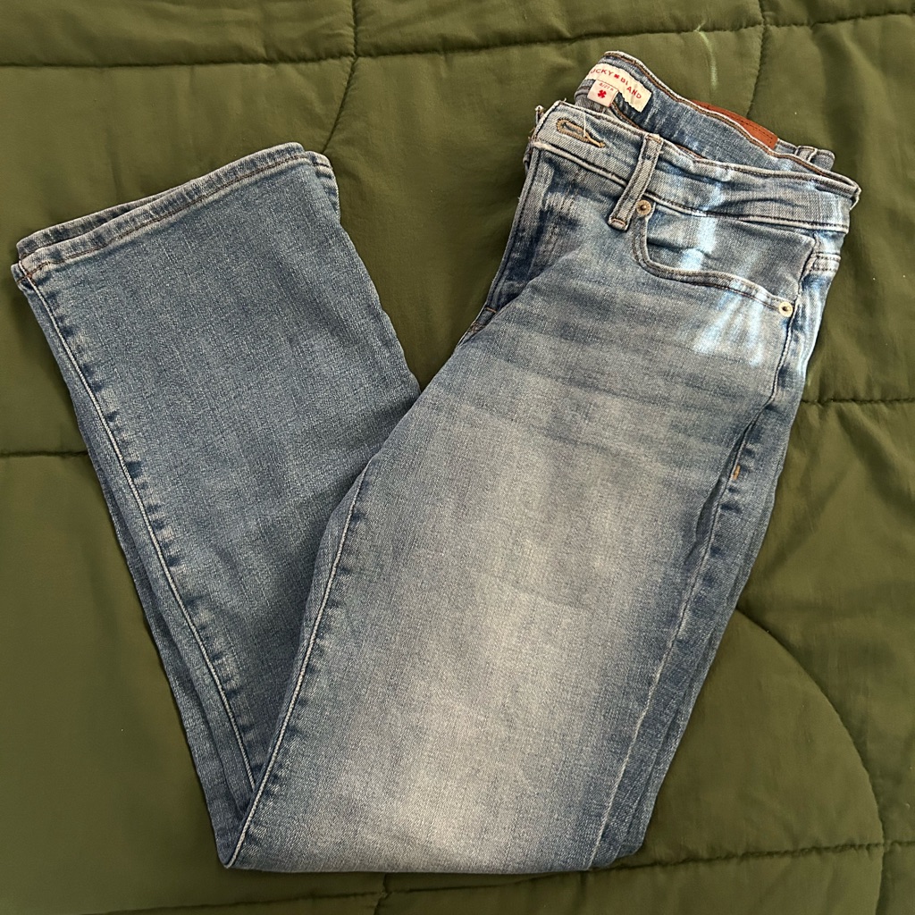 Lucky Brand Light Blue Denim Sweet Mid Rise Bootcut